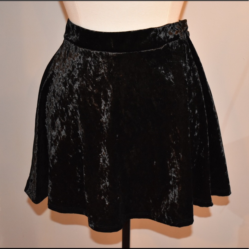 PacSun Velvet Skirt